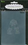 Darice - Embossing Essentials - Embossing Folder - Toasting Glasses