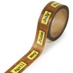 Darice - Washi Masking Tape - Months Distressed