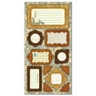 Sassafras Lass - Life is Beautiful - Woodland Whimsey - Framed - Chipboard Sticker Shapes
