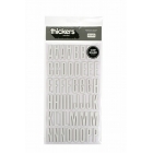 American Crafts - Thickers - Chipboard - Shoe Box - White
