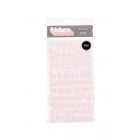American Crafts - Thickers - Foam - Giggles - Pink