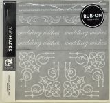 American Crafts - Mini Marks Rubon book - Elegent Book One - White