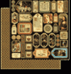 Graphic 45 - Renaissance Faire Collection - Renaissance Faire Tags