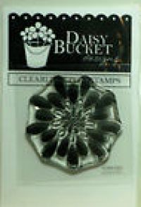 Daisy Bucket Designs -  Clearly Petite Stamp - Zinnia