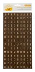 Weekender - Amy Tangerine - Ready Set Go - Chipboard Tiles - Truffle