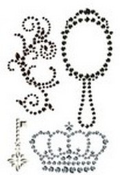 PRIMA MARKETING INC - SAY IT IN CRYSTALS - VINTAGE SHAPES