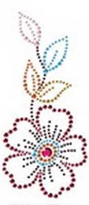 PRIMA MARKETING INC - SAY IT IN CRYSTALS - FLOWER COLORFUL