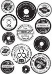 Prima Marketing - Cling Mount Stamps - Spool Label