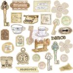 Prima Winter 2013 - Lifetime - 12x12 Chipboard Stickers