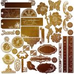 Prima Winter 2013 - Engraver - Resist Canvas Stickers