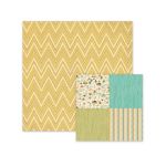 We R Memory Keepers - Happy Campers - Double Sided Patterned Paper - Switchbacks