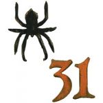 Sizzix - Tim Holtz - Alterations - Movers & Shapers - Mini Spider & 31