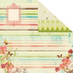 PRIMA MARKETING INC - STRAWBERRY KISSES - CHERRY BLOSSOM CARDSTOCK