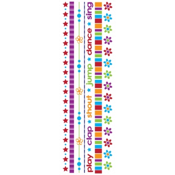 Daisy Bucket Designs - Rub Ons - Play Borders