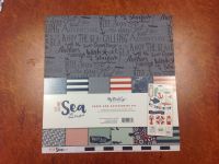 My Mind's Eye - By the Sea - Paper & Accessories Kit 12"X12"