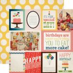 Carta Bella Paper Company - It's a Celebration Collection - 12x12" Paper - Journaling Cards
