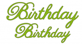 Cheery Lynn Designs Die - Birthday