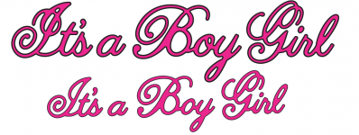 Cheery Lynn Designs Die - It's a Boy, Girl Phrases