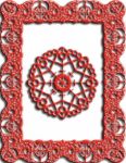 Cheery Lynn Designs Die - Celtic Fire Rectangle Frame