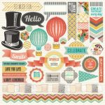 My Minds Eye - Find Your Wings and Fly - Sky's the Limit 12x12 Sticker Accessories