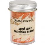 Stampendous Frantage - Aged Embossing Enamel - Spice