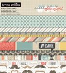 Teresa Collins Designs - He Said - 6x6 Pad