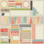 Teresa Collins Designs - She Said - 12x12 Die Cut Sheet