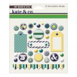 My Minds Eye - Kate & Co. - Oxford Lane Decorative Brads