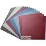 My Mind's Eye - My Colors - Glimmer Cardstock Bundle 12"X12" 18/Pkg - Historic