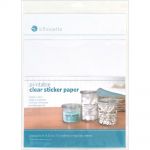 Silhouette - Printable Clear Sticker Paper