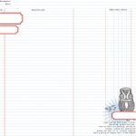 Teresa Collins Designs - Stationery Noted -  Owl Ledger  12x12