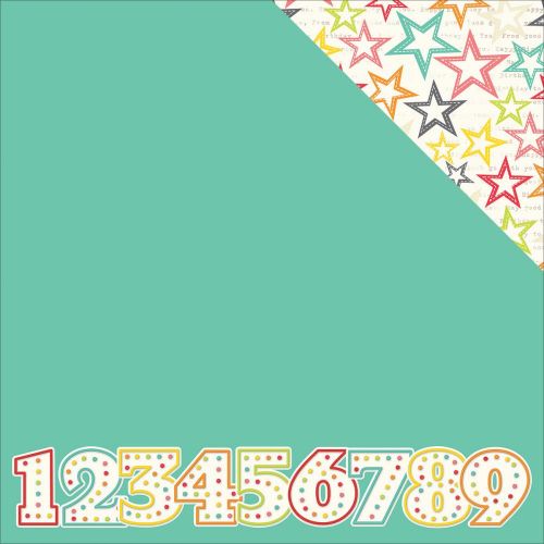 Simple Stories - Let's Party Double-Sided Cardstock 12"X12" - Make A Wish