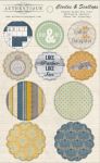 Authentique - Strong - 4" x 6" Circles & Scallops Die Cuts
