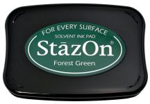 Tsukineko - StazOn - Forest Green - Solvent Ink Pad