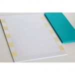 Teresa Collins Designs - Studio Gold - Foiled Stationery 8.5"X11" 12/Pkg - Stripes