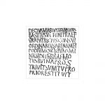 The Crafters Workshop - 6 x 6 Template - Mini Roman Letters