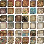 Tim Holtz - Idea-ology - Paper Stash - 12x12in Lost and Found