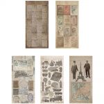Tim Holtz - Idea-ology - Salvage Stickers - French Industrial