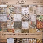 Tim Holtz - Idea-ology - Paper Stash - 8x8in Collage