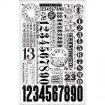 Tim Holtz - Idea-ology - Remant Rubs - Numbers
