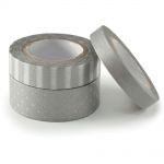 We R Memory Keepers - Metallic Washi Tape - 3 Rolls with 26 Feet per Roll - Silver