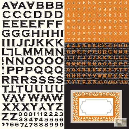 Echo Park - Apothecary Emporium - Alpha Sticker