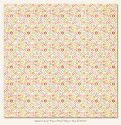My Minds Eye - Alphabet Soup - Flower Patch Paper