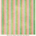 My Minds Eye -Bloom & Grow - Bloom -Candy Stripes Paper
