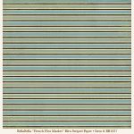 My Minds Eye - Bella Bella - French Flea Market - Bleu Striped Paper