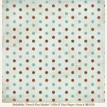 My Minds Eye - Bella Bella - French Flea Market - A Bit O� Dots Paper