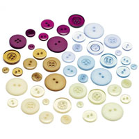 Basic Grey - Wisteria - Buttons