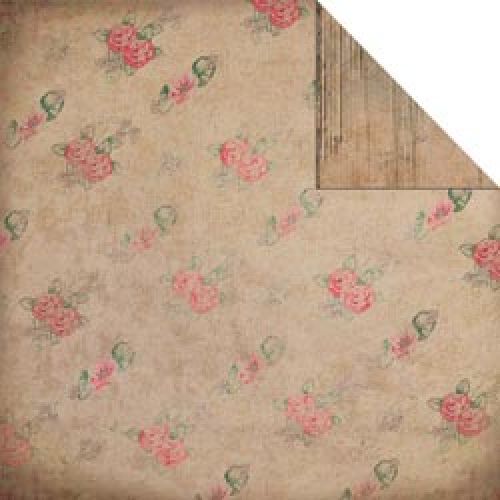 Fabscraps - Heritage Roses - 12" x 12" Double Sided Patterned Paper