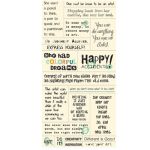 Cosmo Cricket - Tiny Text - Art Stickers