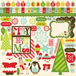 Echo Park - Everybody Loves Christmas - 12x12 Elements Sticker